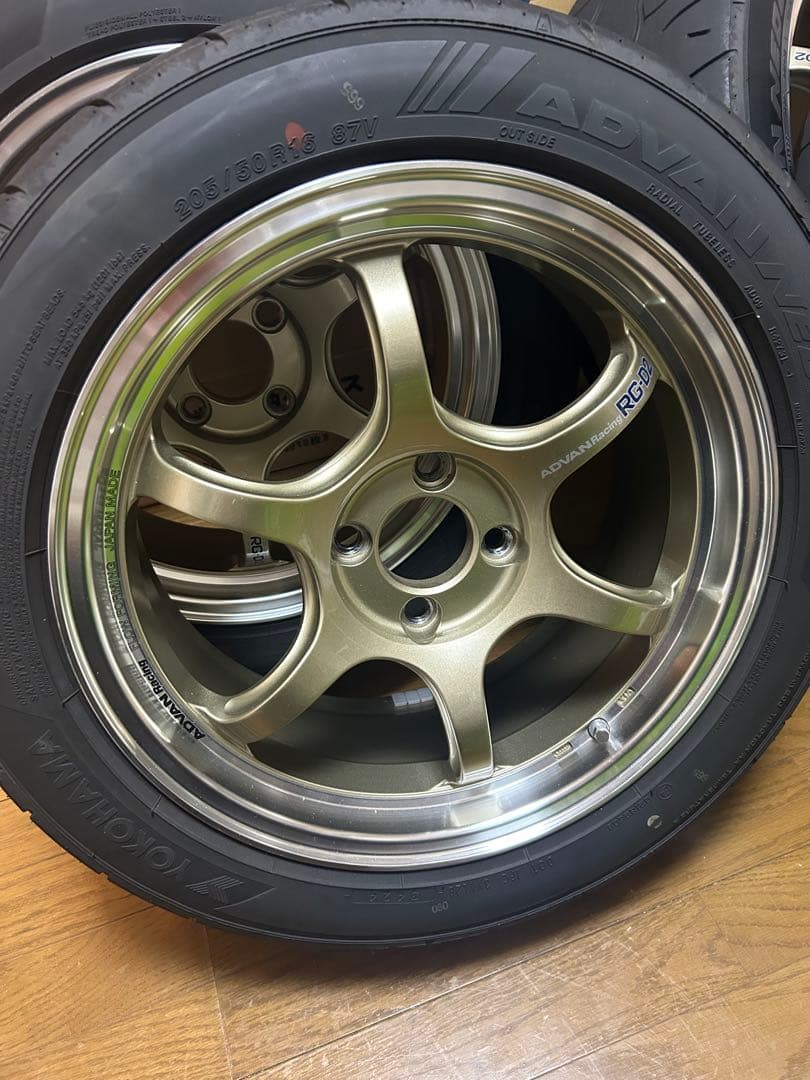 タイヤ・ホイール YOKOHAMA ADVAN Racing RG-D2/NEOVA AD09