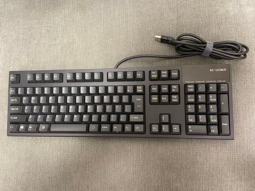 REALFORCE R2-JP4-BK（日本語配列・ブラック）