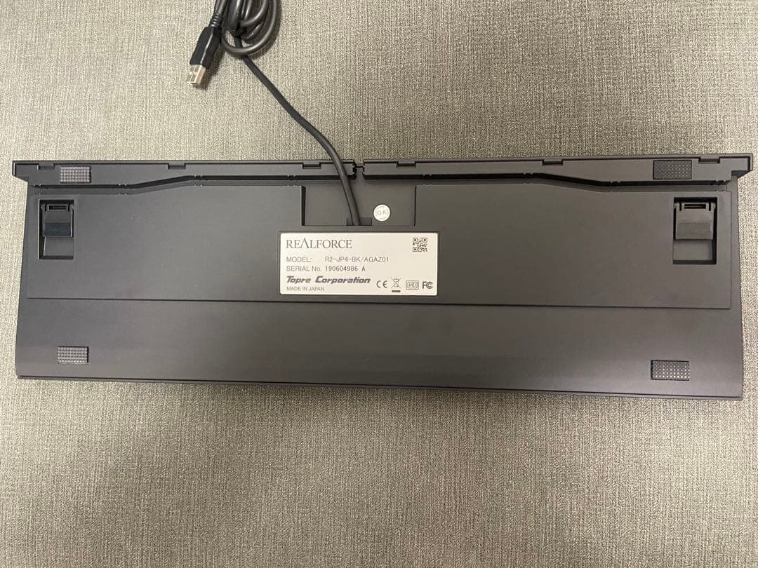 REALFORCE R2-JP4-BK（日本語配列・ブラック）