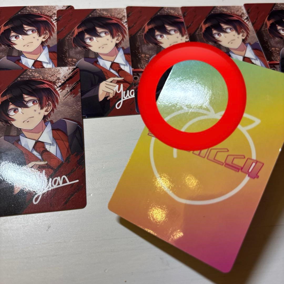 カラフルピーチ ゆあんくん トレカ だるま 展示会 19枚