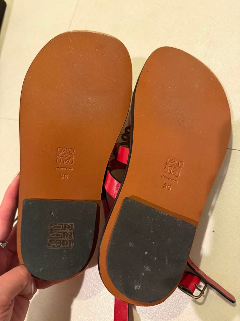 ロエベ　サンダル