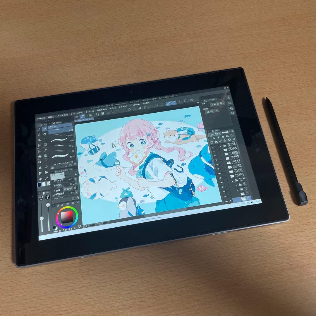 ○NEC 筆圧対応 お絵描きタブレット 10インチ 128GB