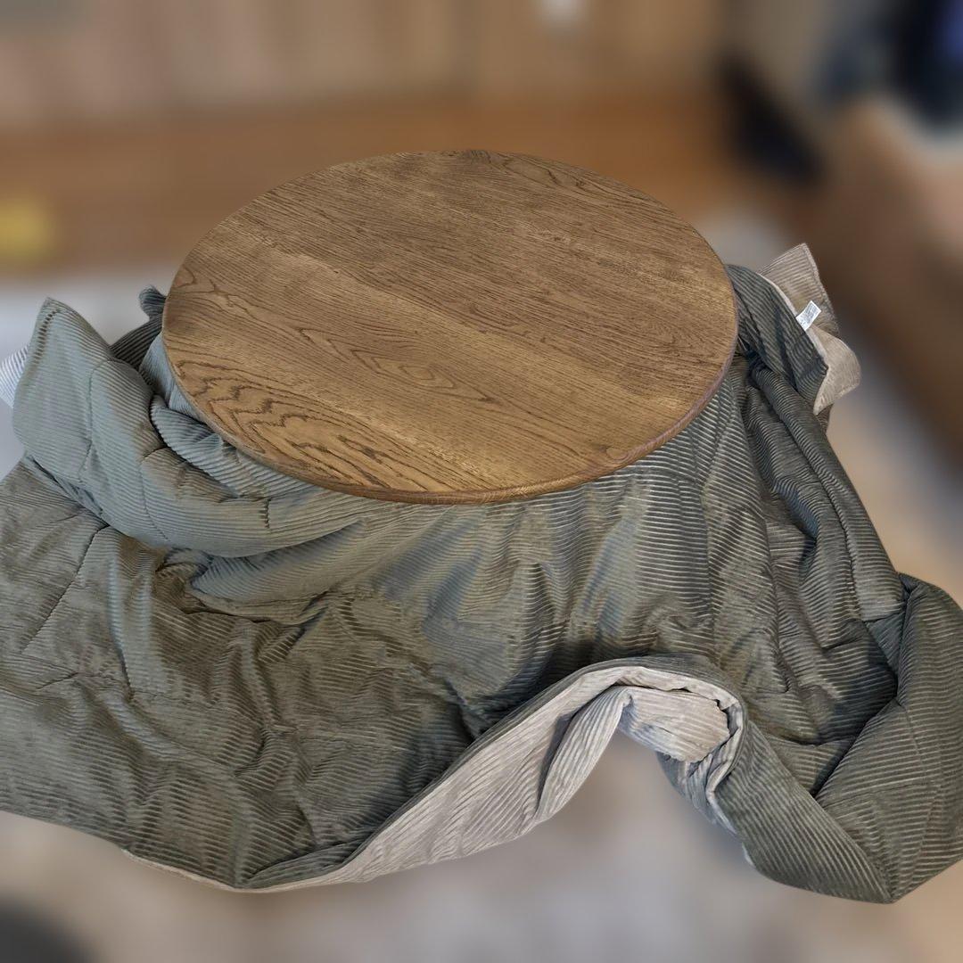 DOUBLEDAY MACKEY ラウンドコーヒーこたつテーブル 受注商品