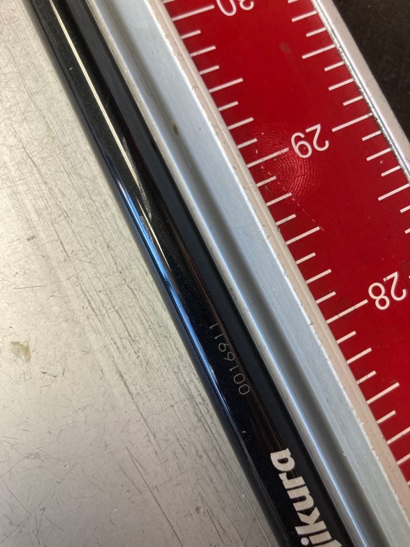 ベンタスブラックTR6S PINGスリーブ付き　1W 45インチ270cpm