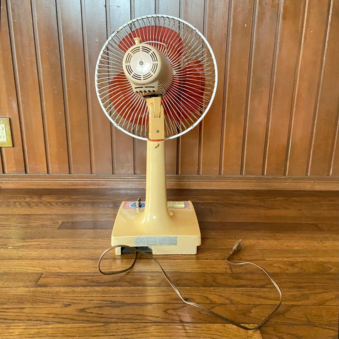 昭和レトロ　赤羽根　扇風機　NEC レトロポップ　当時物