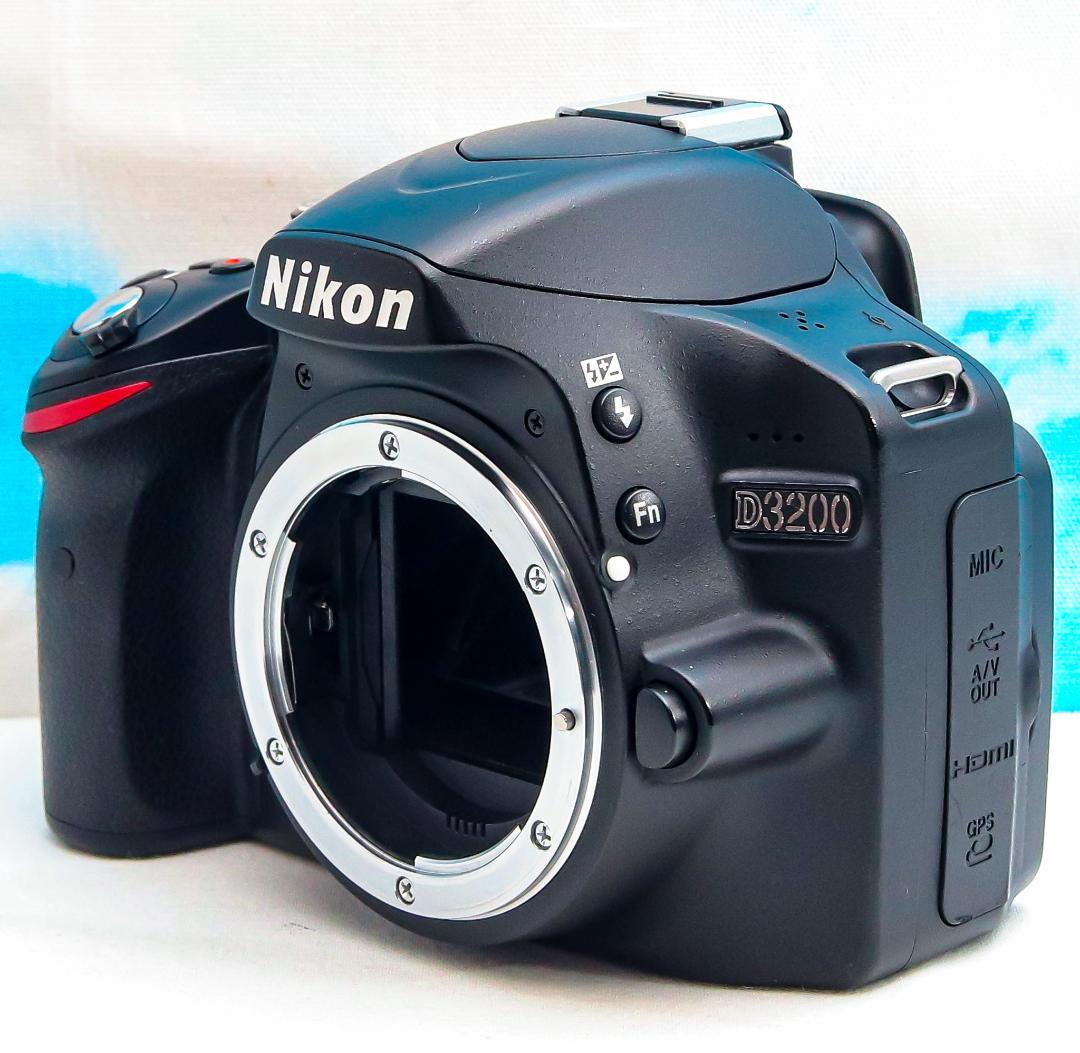高画質一眼レフ⭐️Nikon D3200⭐️スマホ転送できる♪⭐️動画撮影可