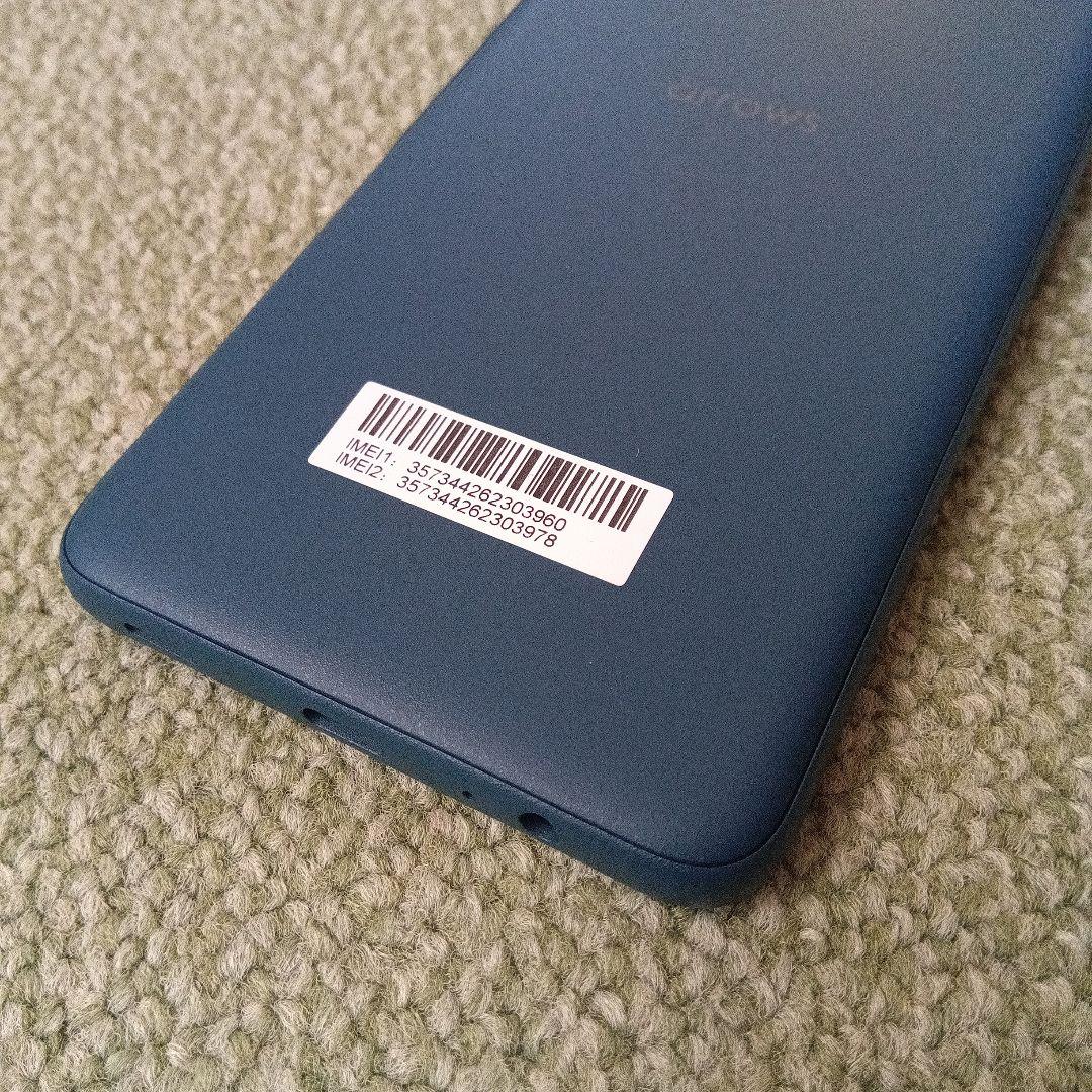 未使用新品 au FCNT arrows We2 FCG02 ネイビー 指紋認証