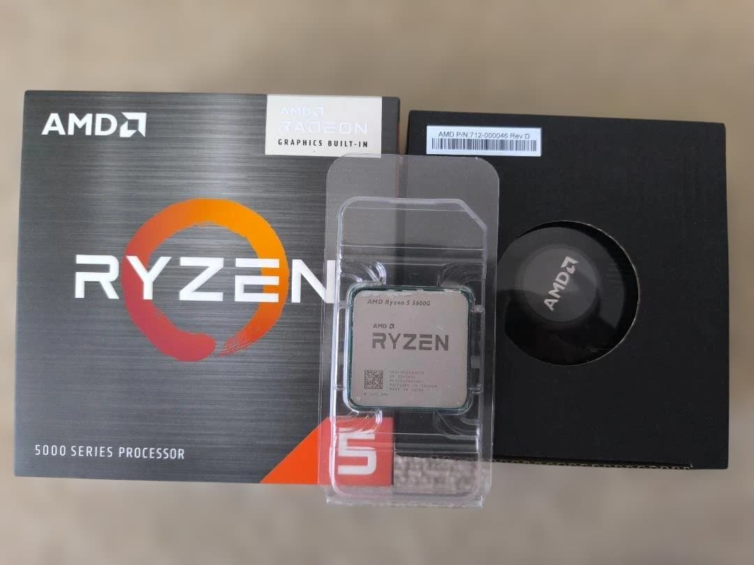CPU RYZEN 5 5600G BOX
