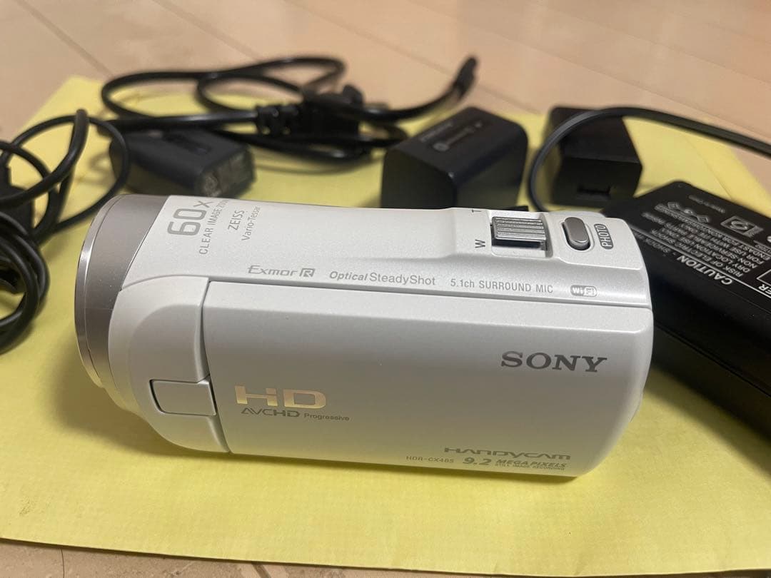 SONY HDR-CX485 ビデオカメラ 60倍ズーム
