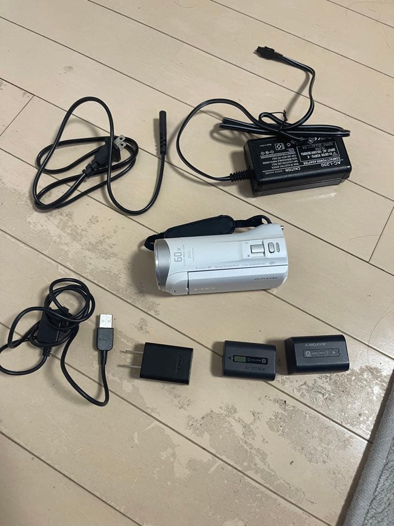 SONY HDR-CX485 ビデオカメラ 60倍ズーム