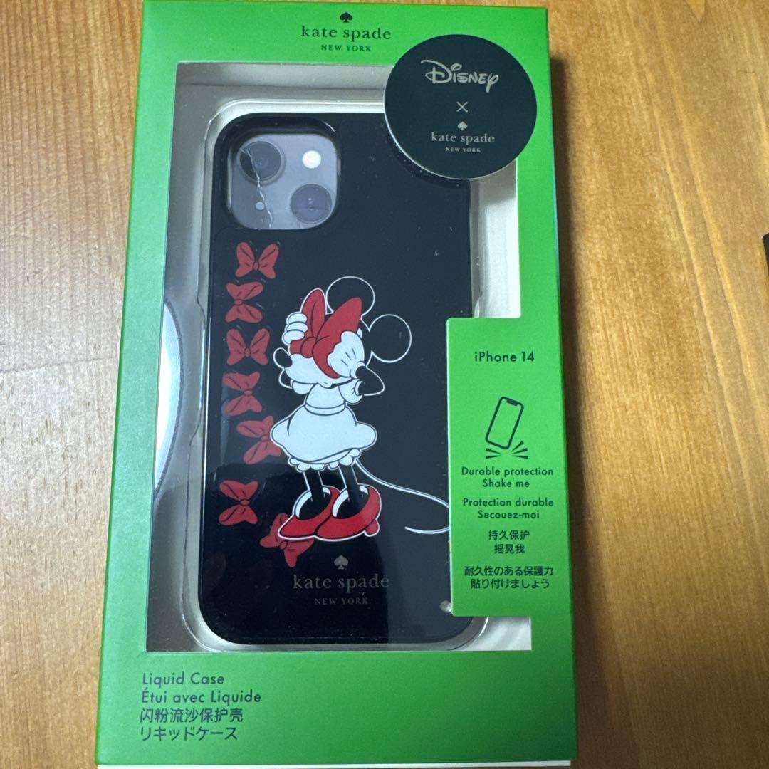 kate spade ミニーマウス iPhone 14 ケース