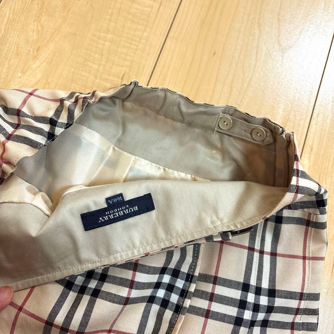美品✨️BURBERRY♡バーバリー チェック スカート フォーマル 160A