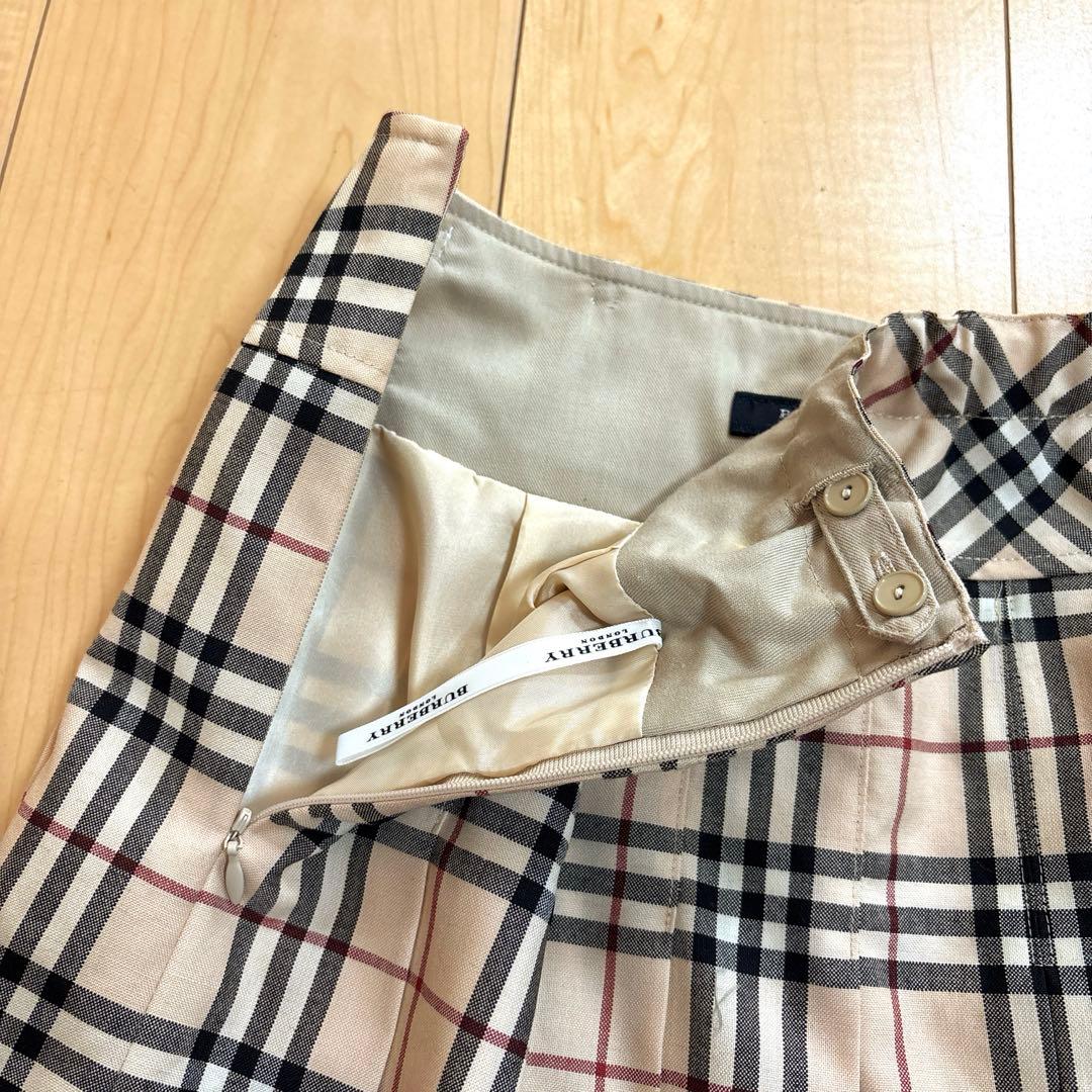 美品✨️BURBERRY♡バーバリー チェック スカート フォーマル 160A