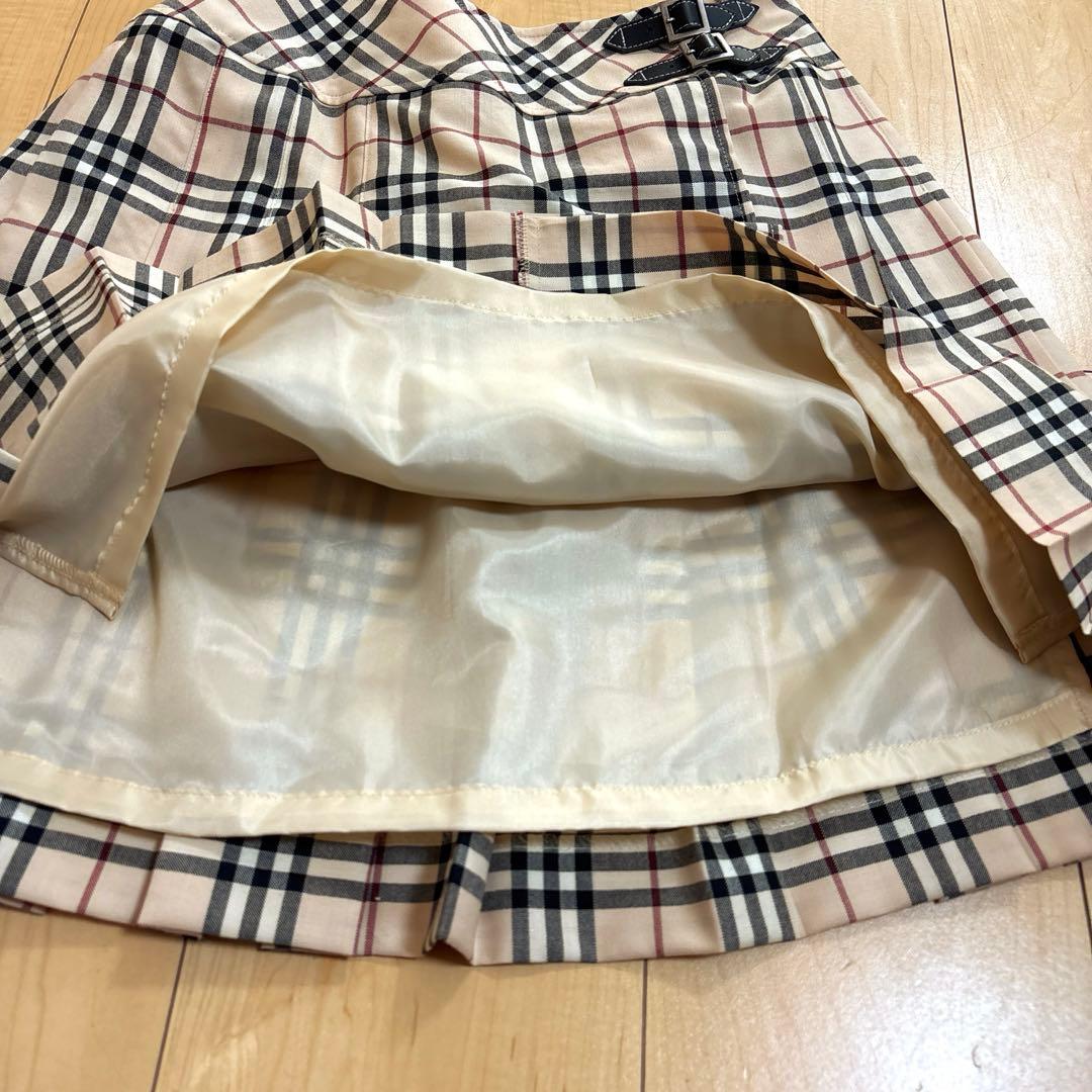 美品✨️BURBERRY♡バーバリー チェック スカート フォーマル 160A