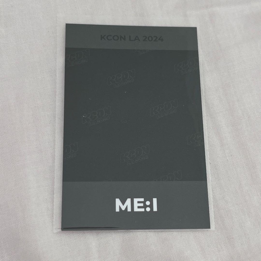 タ*様 Kcon la ME:I 高見文寧 トレカ