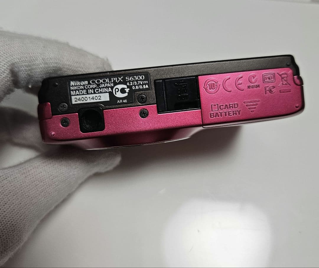 【M様】Nikon COOLPIX S6300 コンパクトデジタルカメラ ピンク