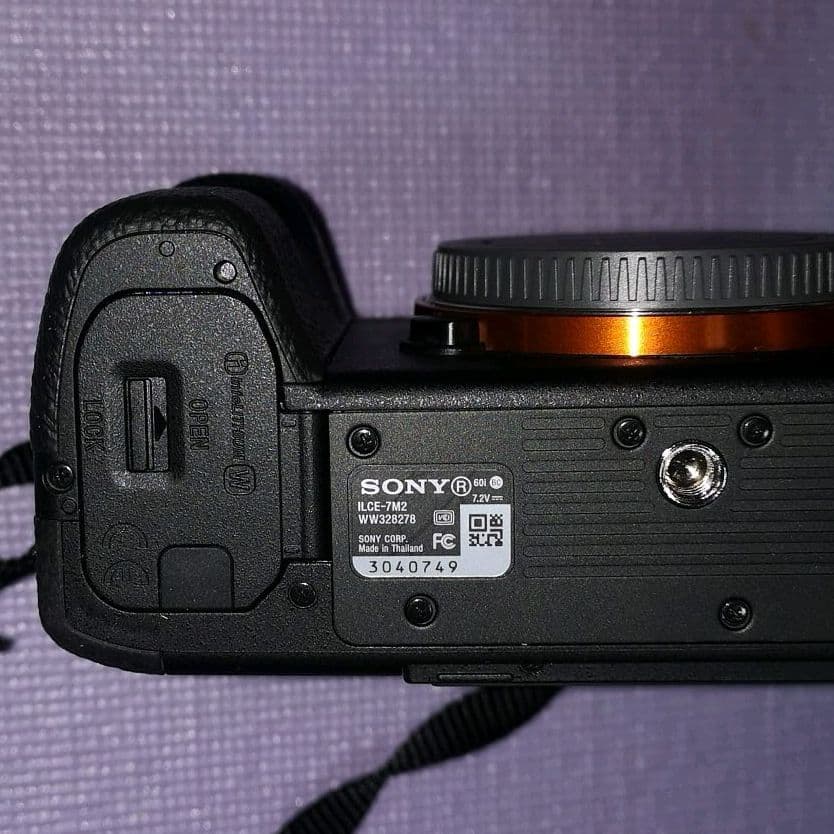 ソニー@7Ⅱフルサイズミラーレスボディ