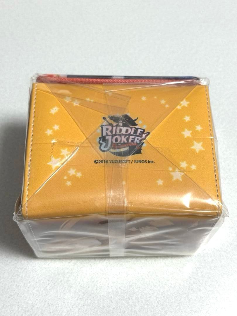 リドルジョーカー　在原七海　合皮製デッキケース　ゆずソフト
