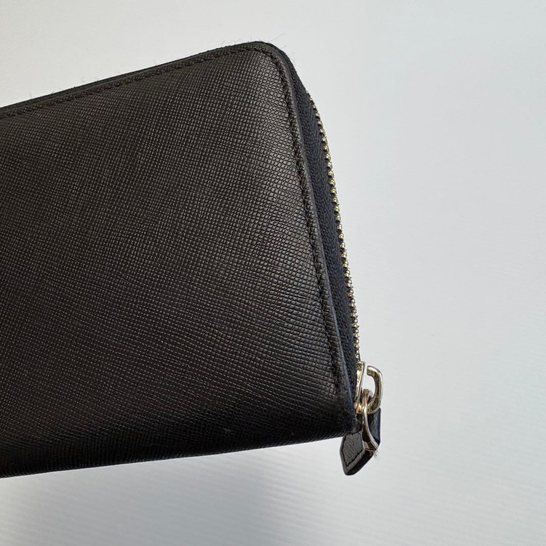 PRADA サフィアーノレザー ブラック長財布