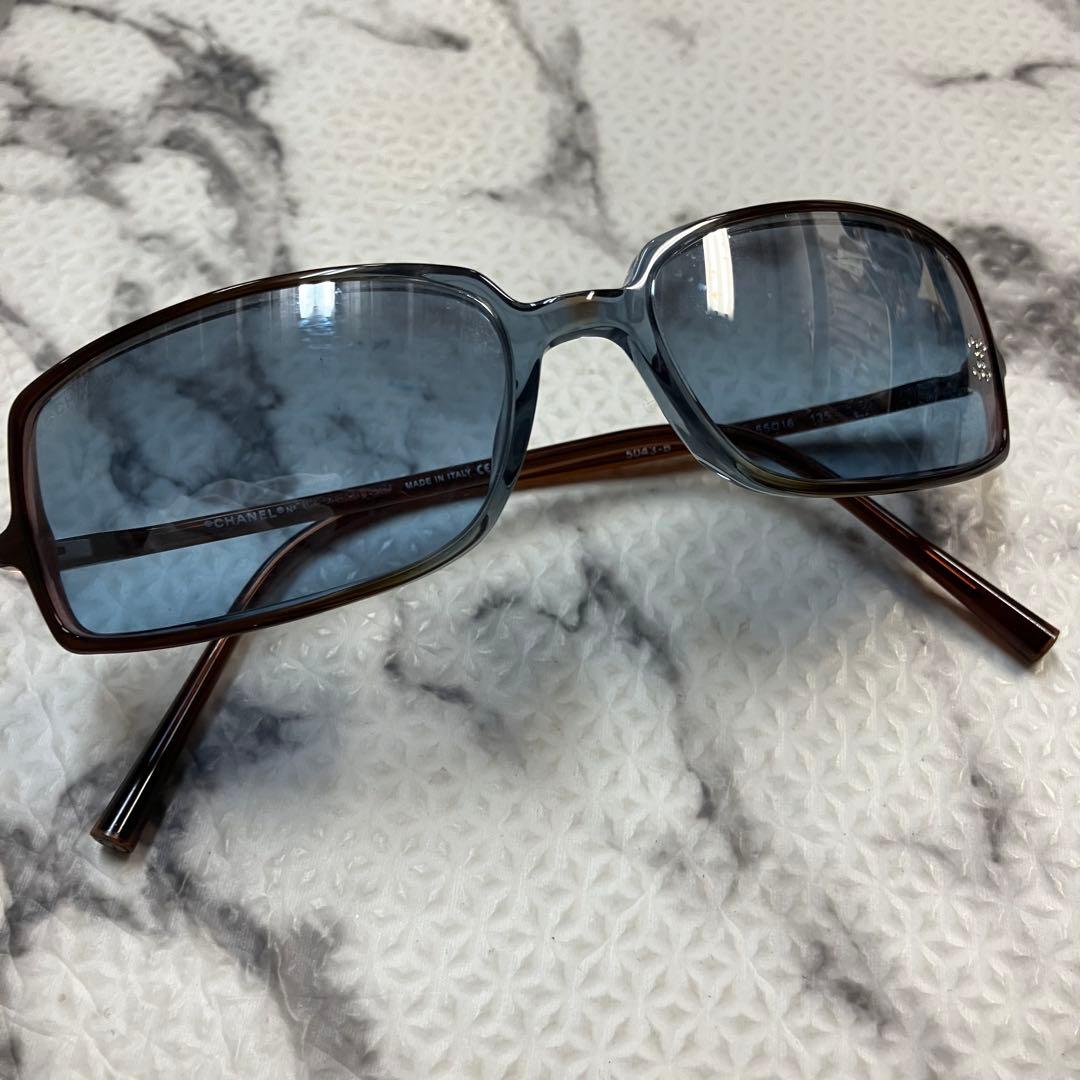 シャネル CHANEL サングラス 5043 スクエア　ラインストーンココマーク