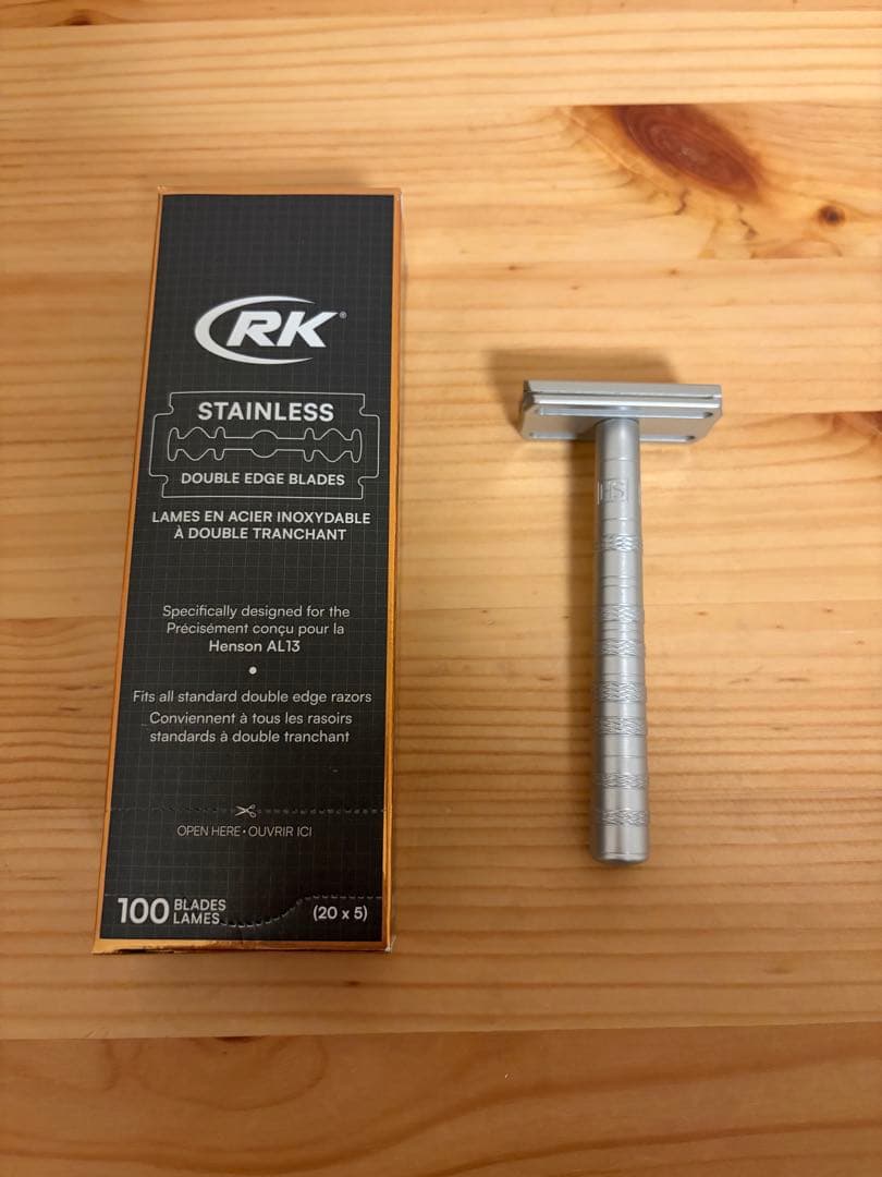 【正規品/メーカー保証付】HENSON SHAVING AL13 替刃85枚付