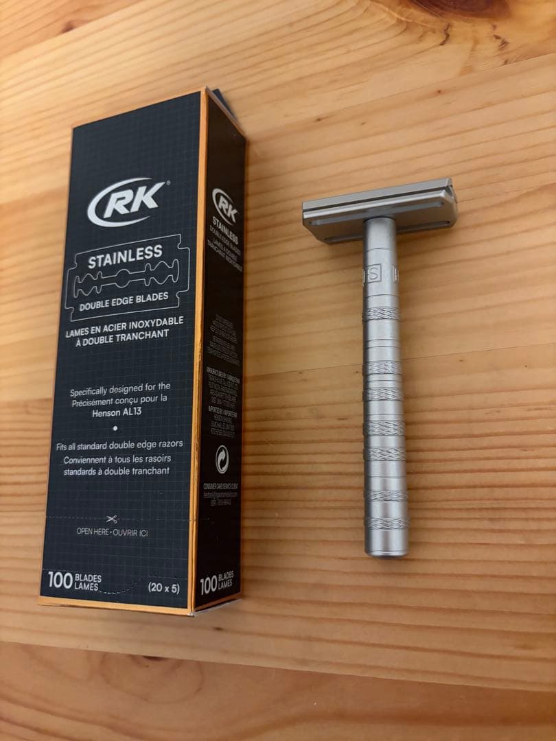 【正規品/メーカー保証付】HENSON SHAVING AL13 替刃85枚付