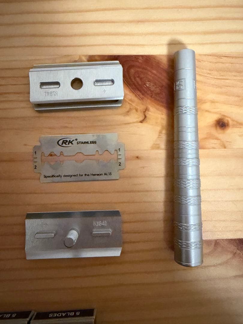 【正規品/メーカー保証付】HENSON SHAVING AL13 替刃85枚付