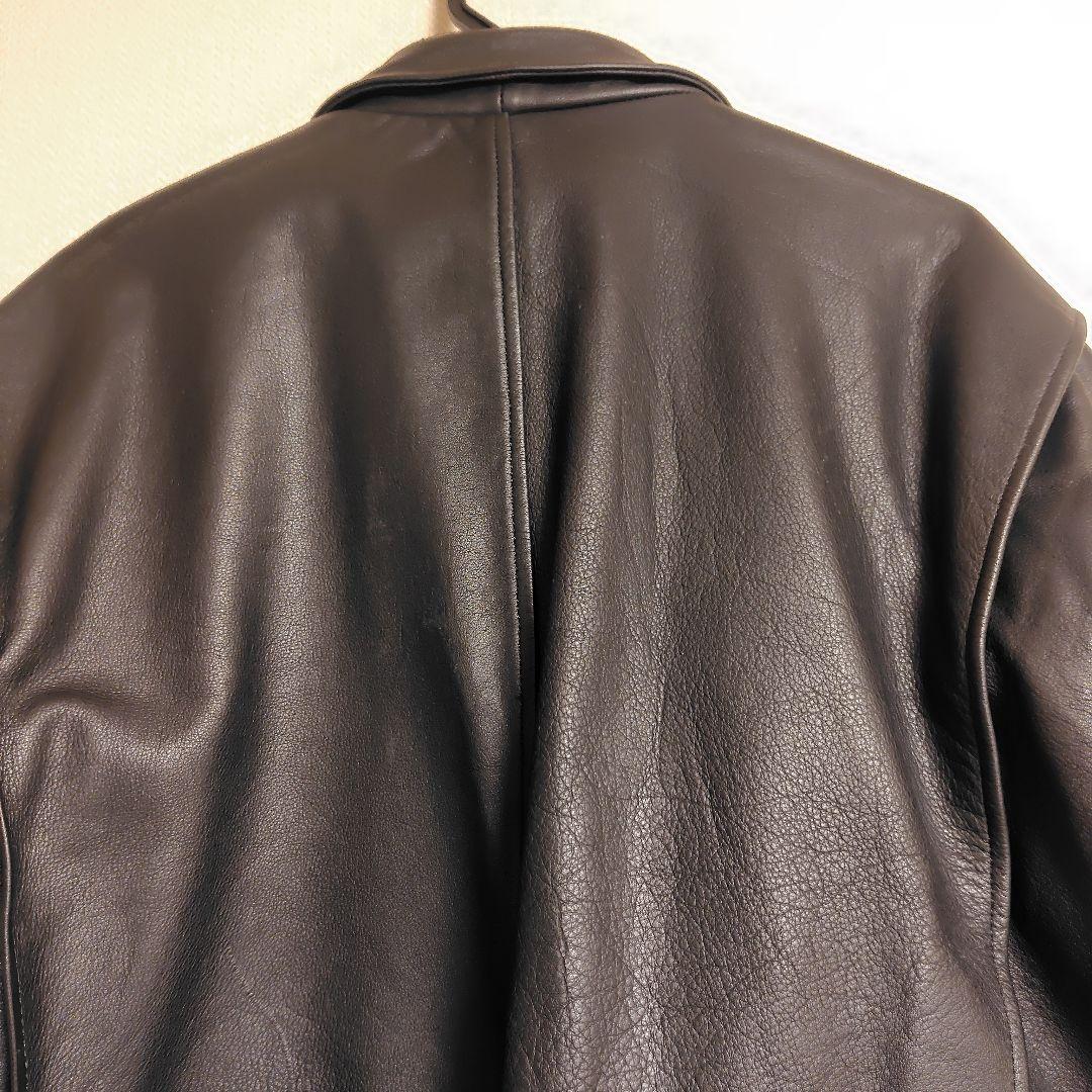 【SALE】A-2 黒レザーフライトジャケット