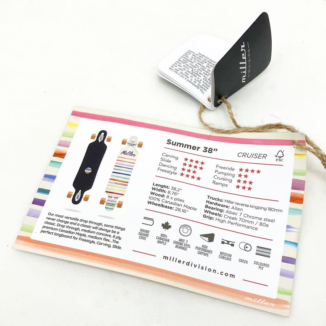 未使用品 Miller Division ロングボート Summer38 ②