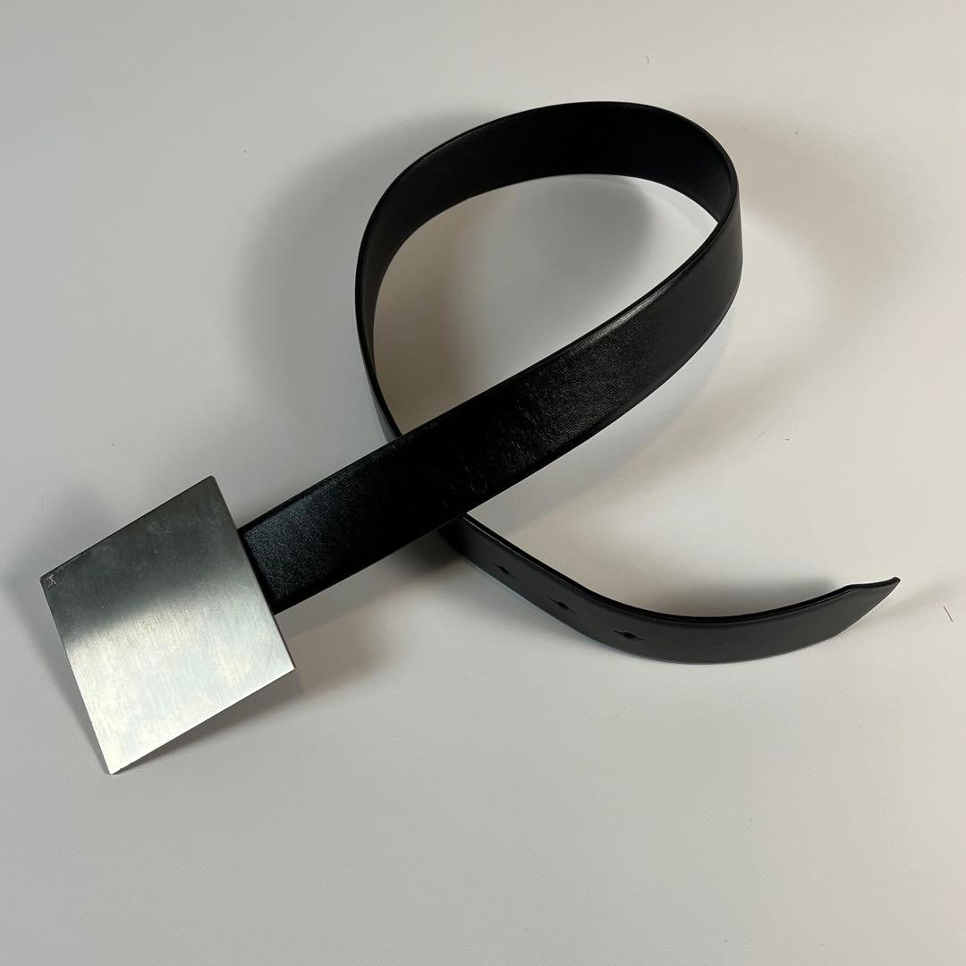 未使用級　希少デザイン　LOUIS VUITTON ベルト　スクエアバックル