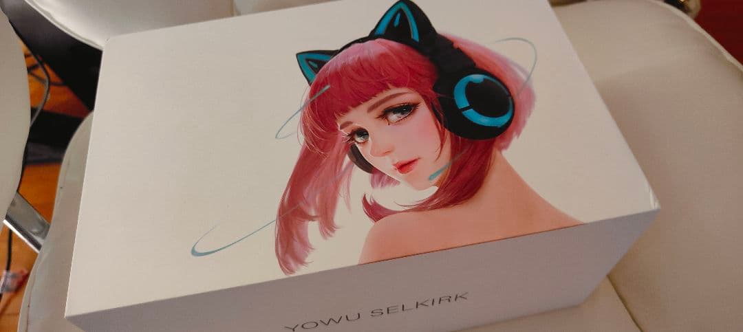 本家YOWU SELKIRK　美品 猫耳ヘッドフォン