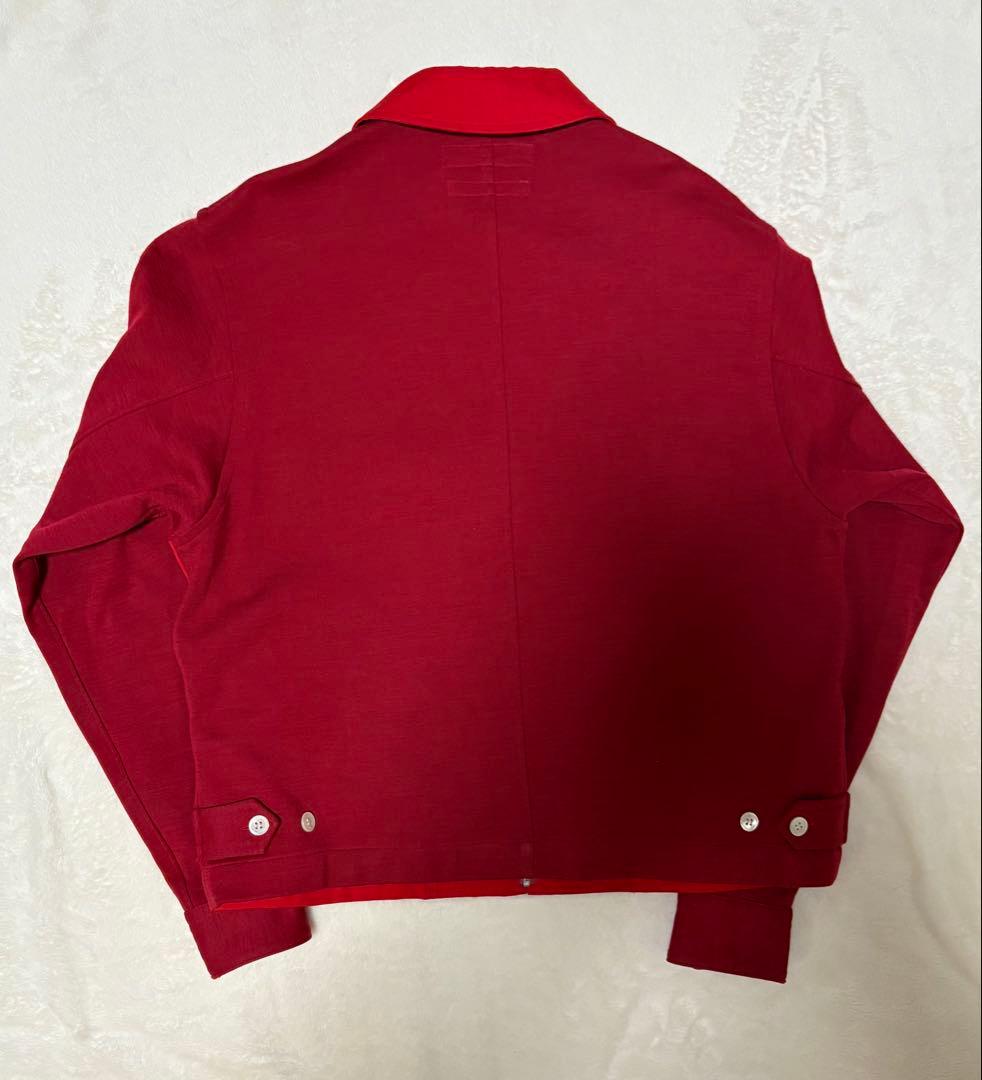 1990s コムデギャルソンシャツ　ブルゾン　赤