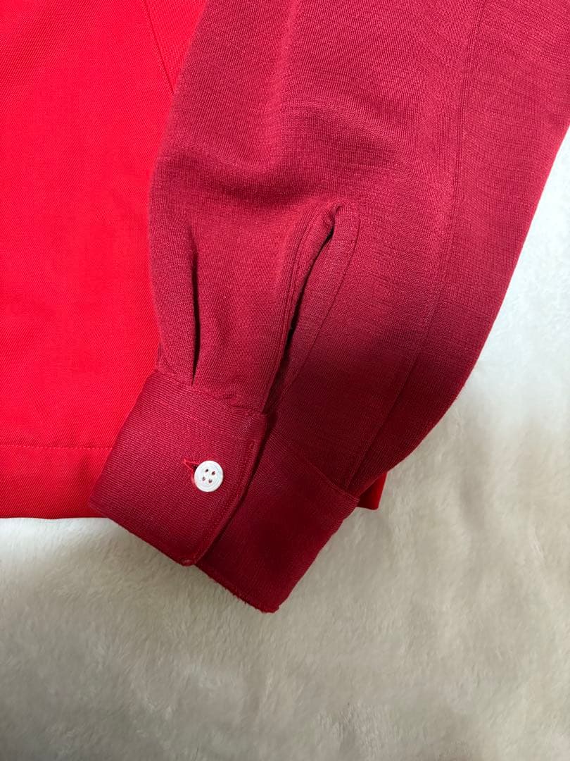 1990s コムデギャルソンシャツ　ブルゾン　赤