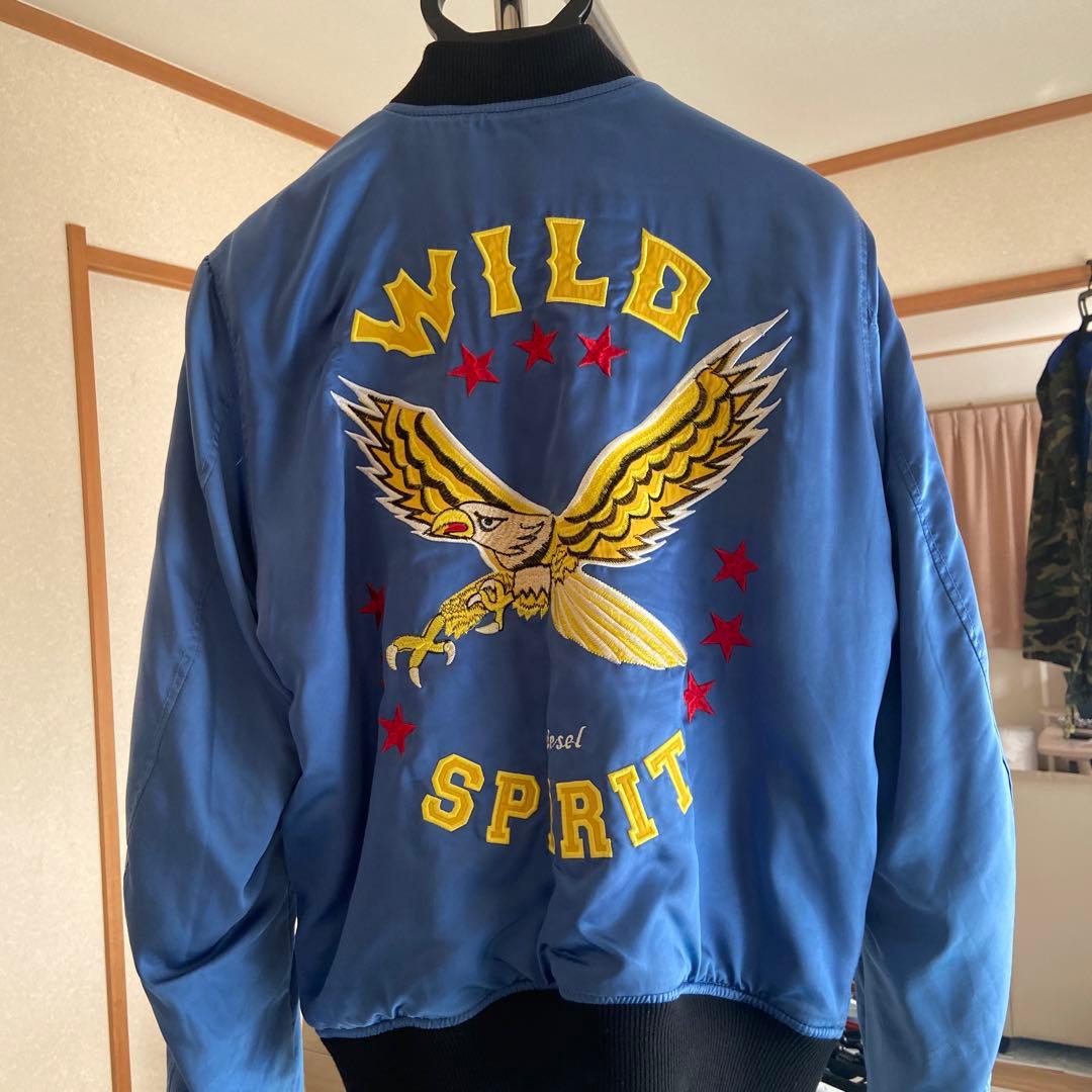 値下げしました！⭐︎未使用に近い良品⭐︎ ディーゼル　スカジャン