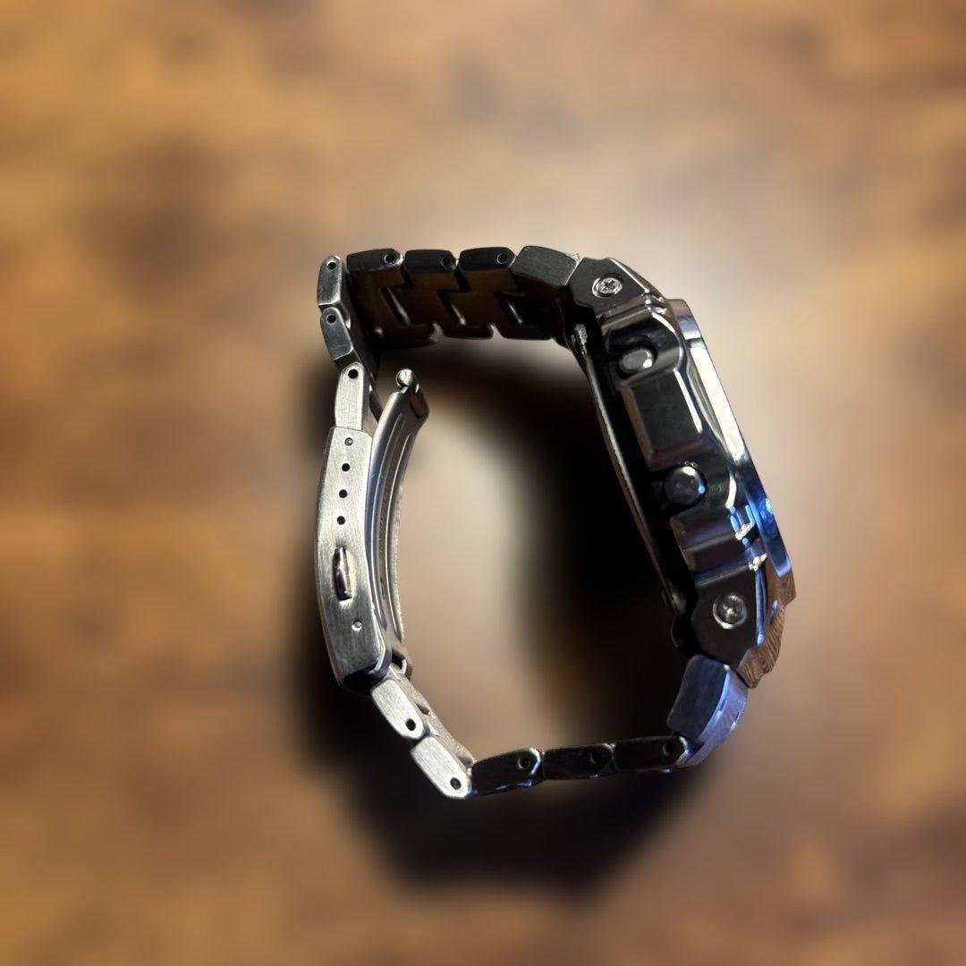 CASIO デジタル腕時計 ステンレスバンド