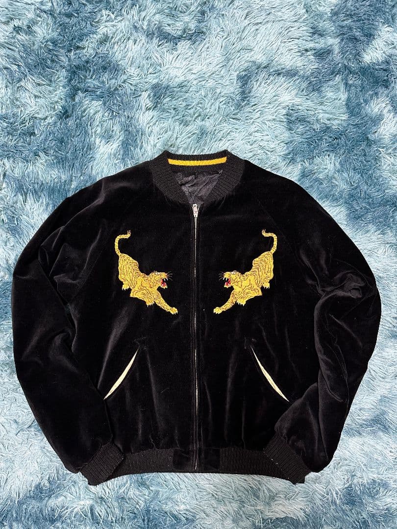 【坊屋春道モデル】CROWS リバーシブル 別珍 スカジャン クロップドヘッズ