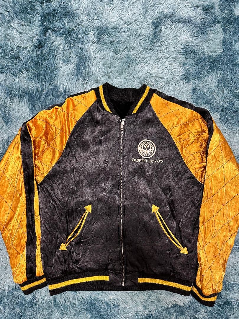 【坊屋春道モデル】CROWS リバーシブル 別珍 スカジャン クロップドヘッズ