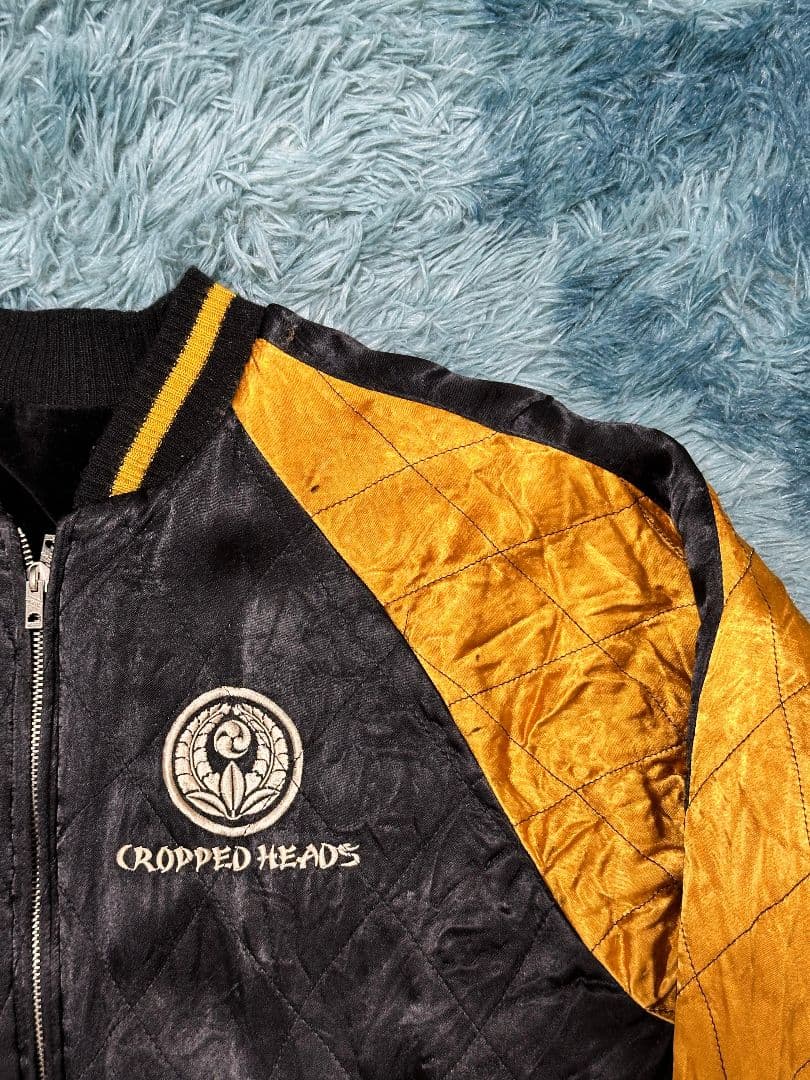 【坊屋春道モデル】CROWS リバーシブル 別珍 スカジャン クロップドヘッズ