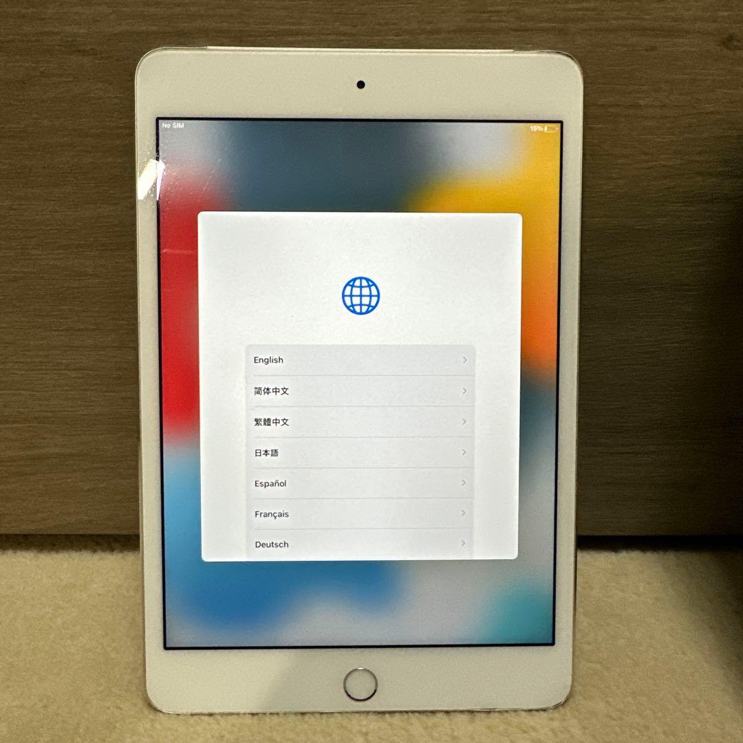 iPad本体 iPad mini 4 WiFi+Cellular 128GB