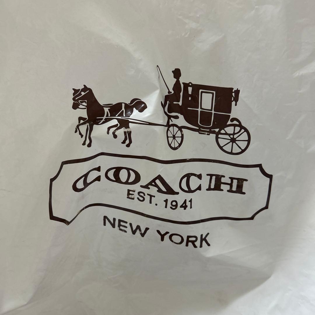 櫻*屋様 COACH ブラック ボストンバッグ ショルダーストラップ付き