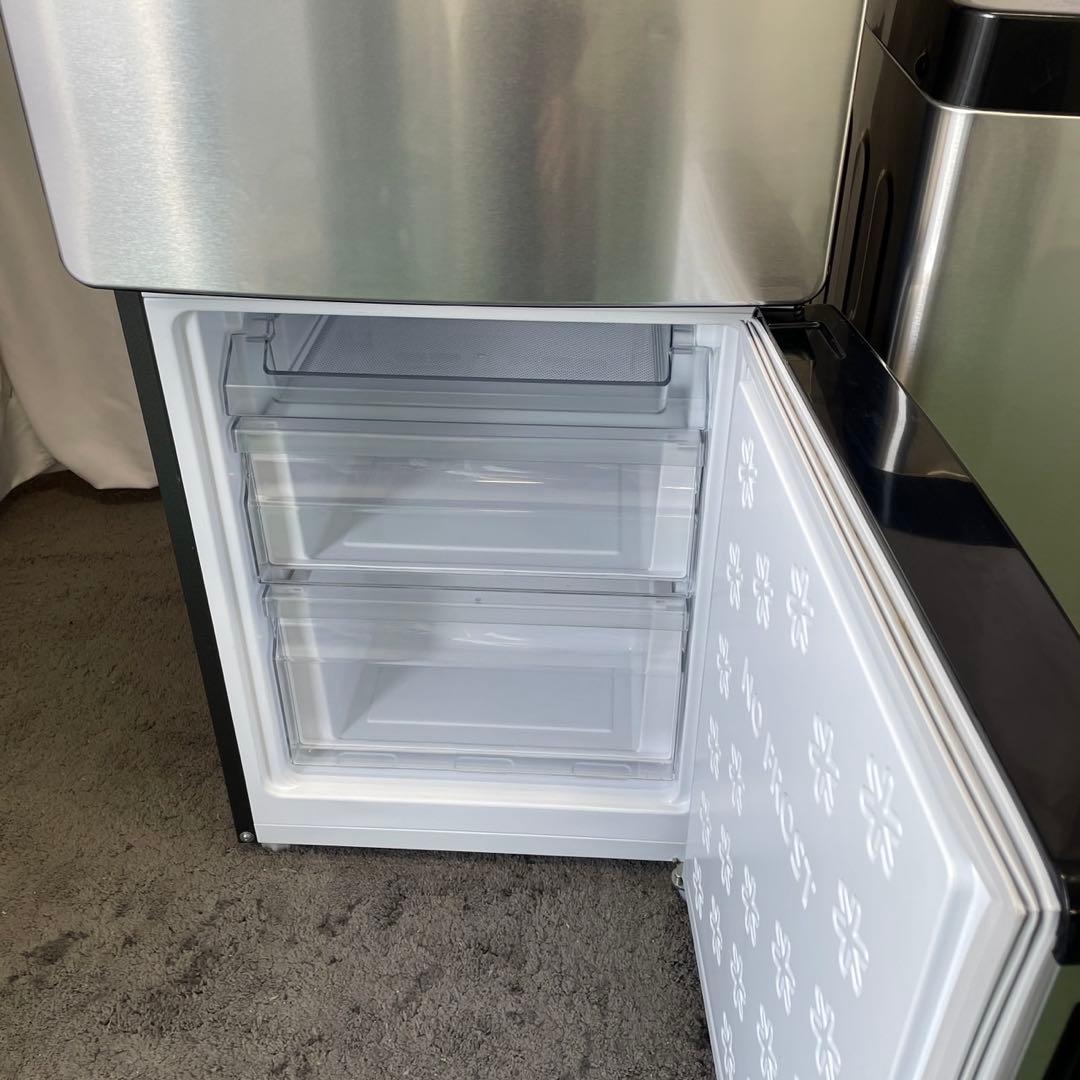 253⭕️設置無料　冷蔵庫　洗濯機　一人暮らしセット　おすすめ　安い　シルバー