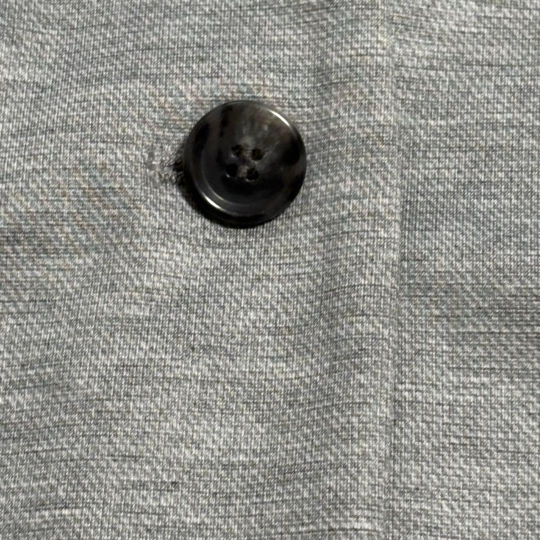 ユナイテッドアローズ☆ノーカラーパンツスーツ　ストレッチ　グレー　38