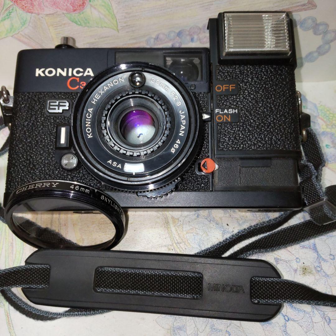 ☆☆文字消無❕ 露出計動作 極上美品☆☆ピッカリコニカ C35 EF