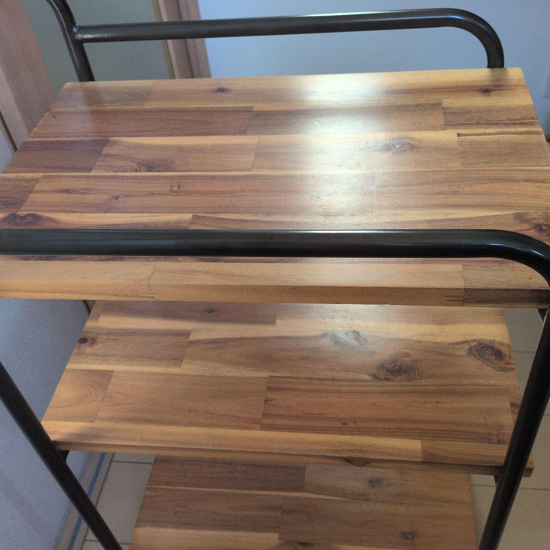 ウニコ　unico ラボラ　ワゴン　ラック　木製