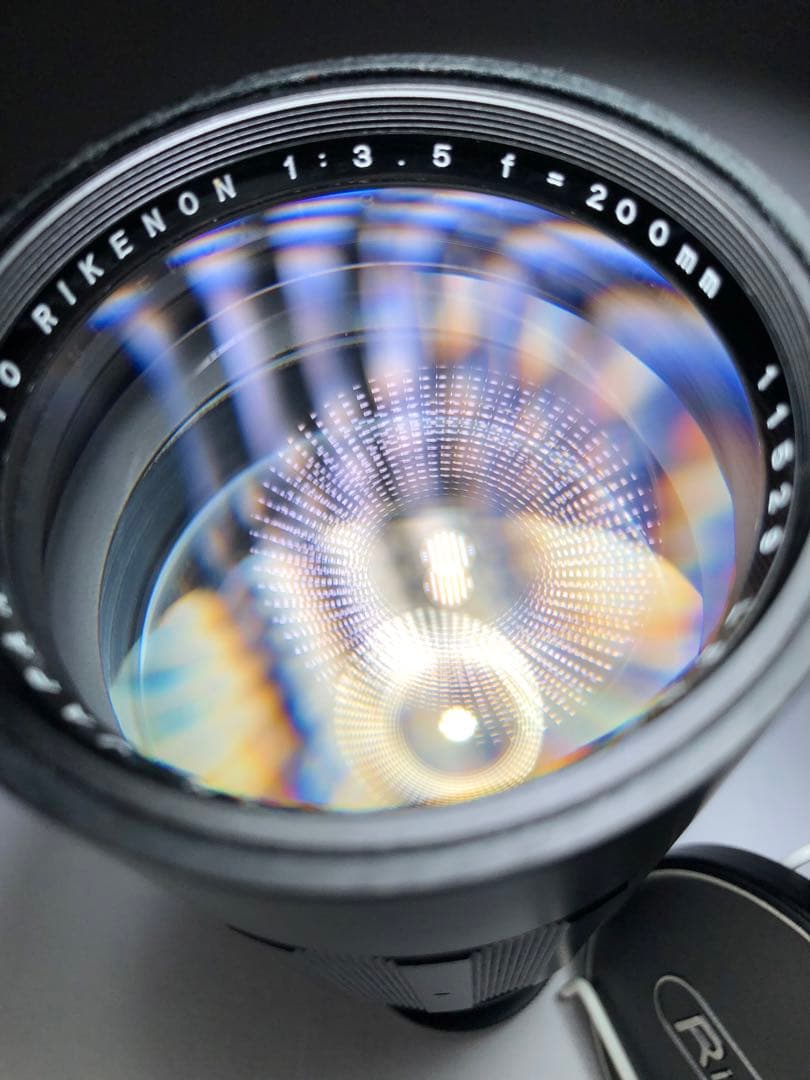 レア？　RICOH RIKENON 200mm f3.5 m42マウント