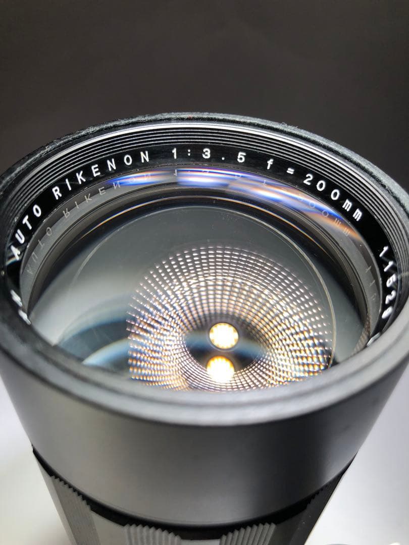 レア？　RICOH RIKENON 200mm f3.5 m42マウント
