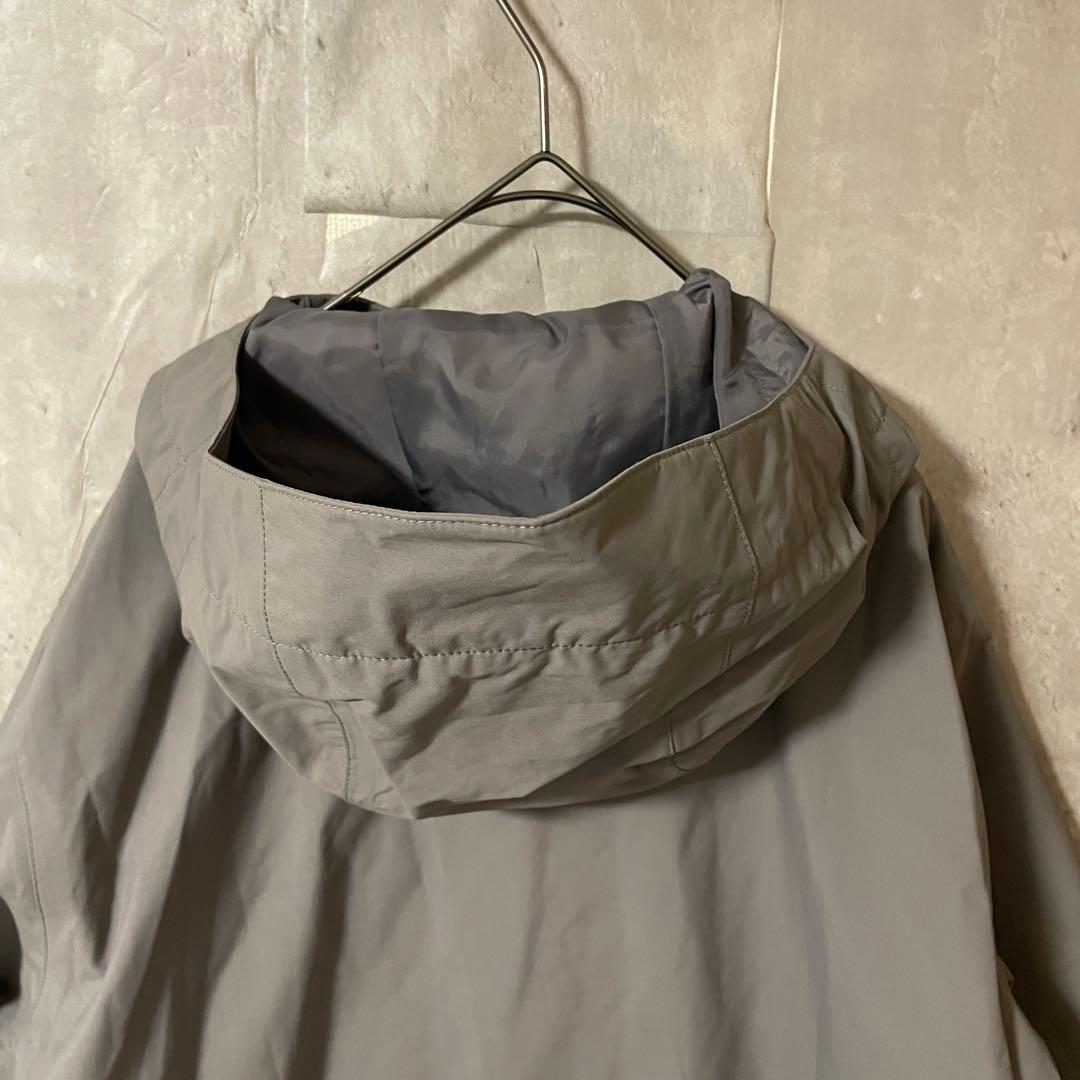 Burtonバートンスキーウェアスノーボードジャケットパーカーフード付グレー水色