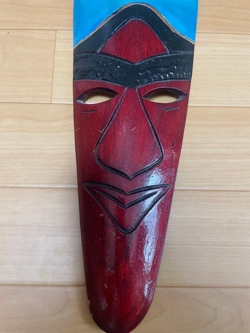 【和する】ジャマイカ　木彫り2個セット