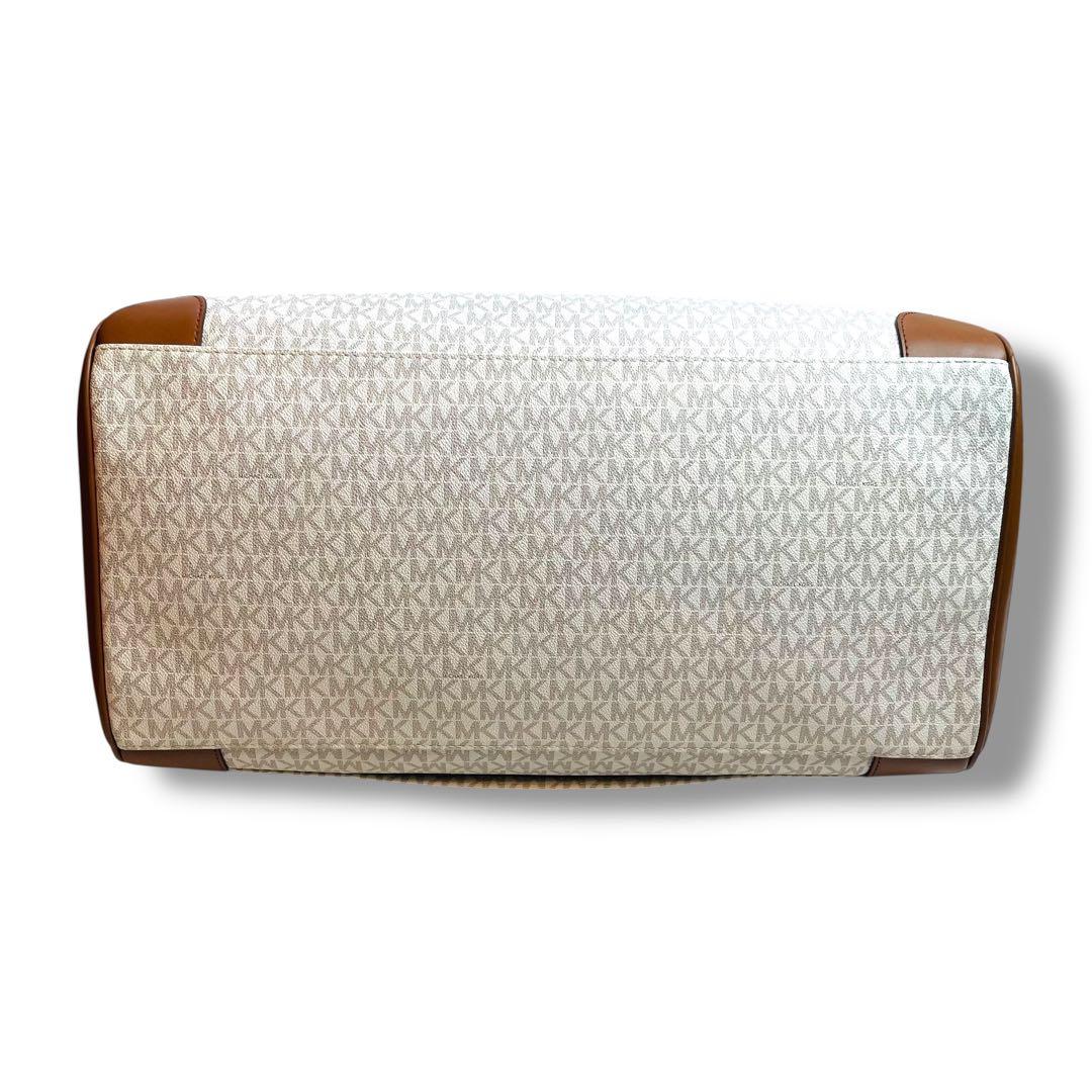 美品 マイケルコース ボストンバッグ トラベル シグネチャー XL ダッフル