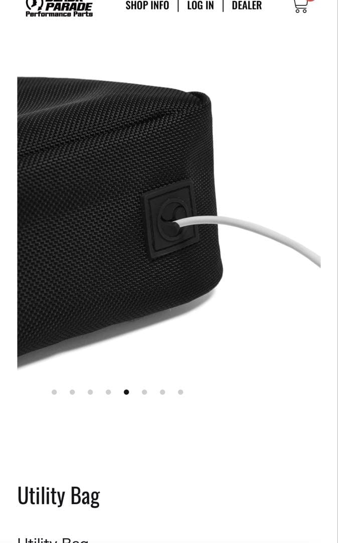 ブラックパレード　ユーティリティバッグ